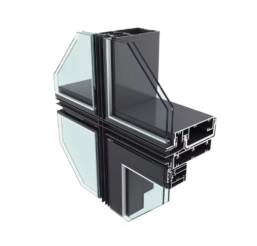 JYMQ110 Series invisbile curtain wall profile