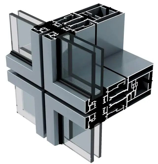 Alu Curtain Wall Profile